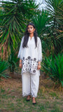 Irha, 2-Piece Embroidered Lawn Ensemble